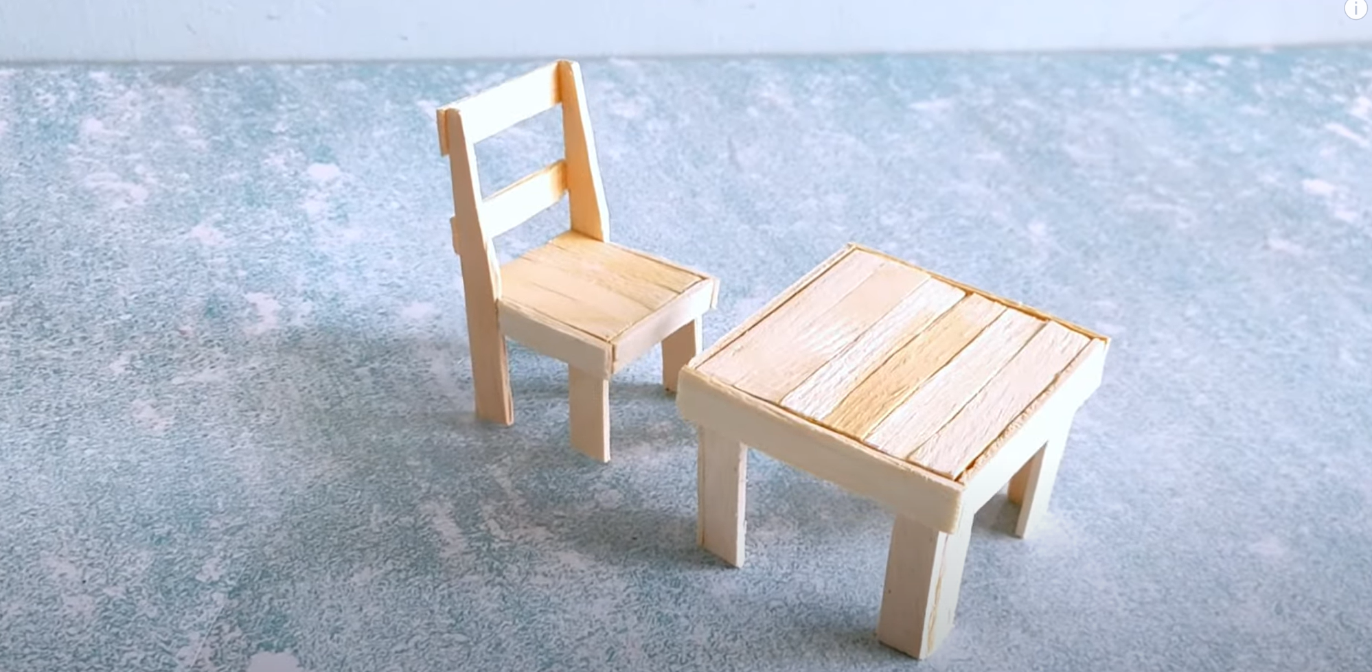 Miniature Table and Chair